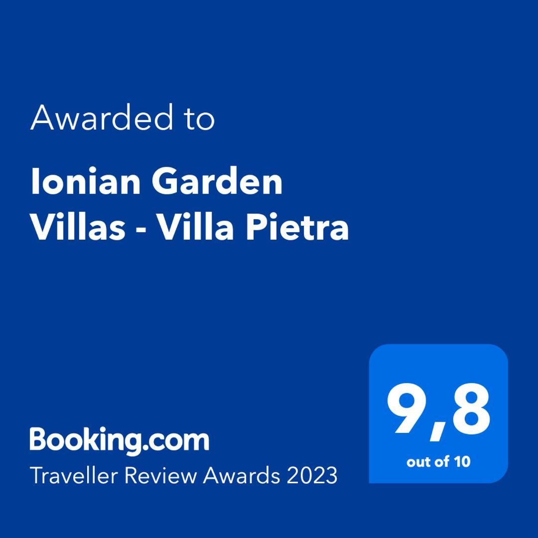 Ionian Garden Villas - Villa Pietra Benitses  Exterior foto