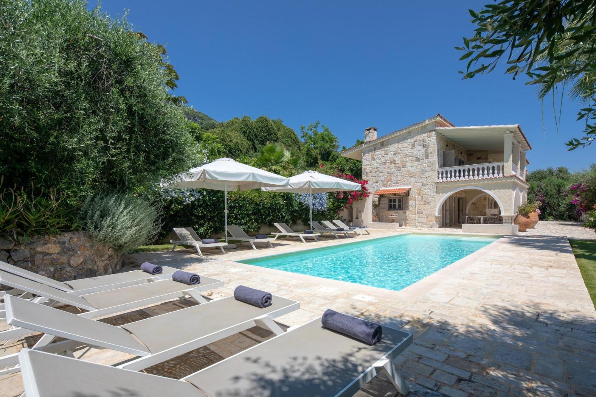 Ionian Garden Villas - Villa Pietra Benitses  Exterior foto