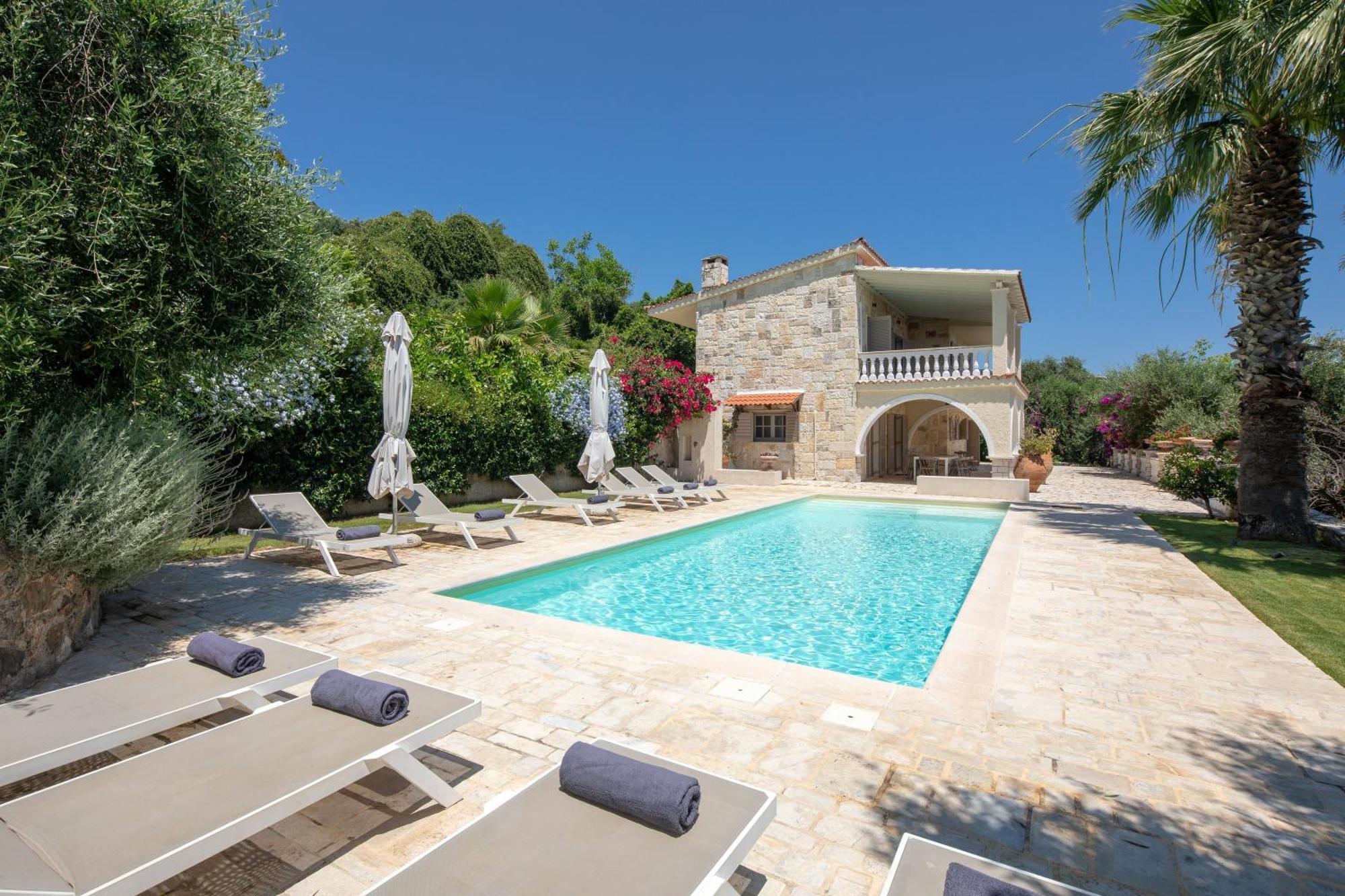 Ionian Garden Villas - Villa Pietra Benitses  Exterior foto