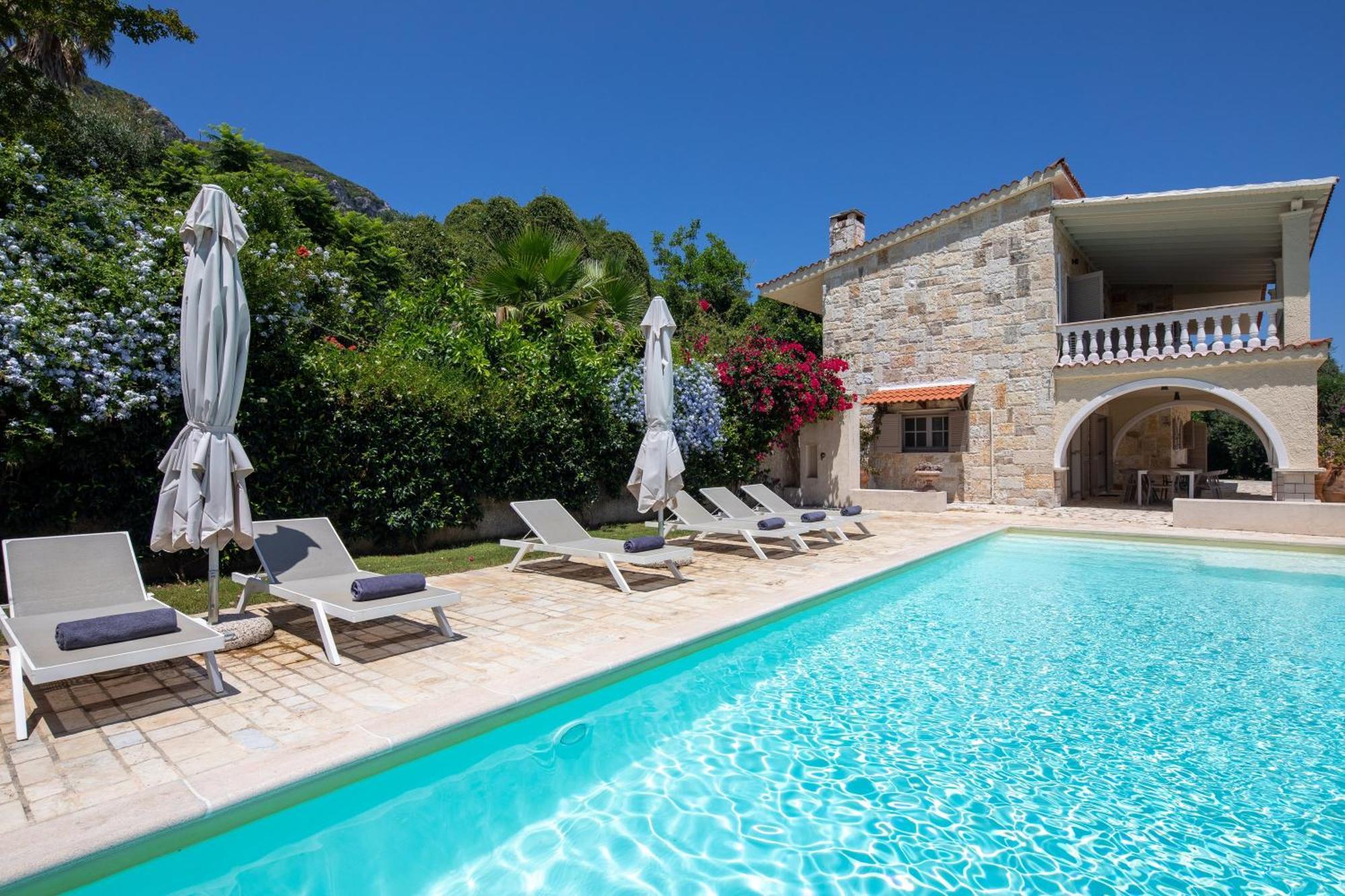 Ionian Garden Villas - Villa Pietra Benitses  Exterior foto