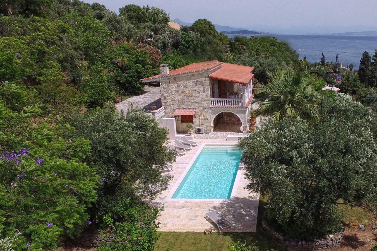 Ionian Garden Villas - Villa Pietra Benitses  Exterior foto
